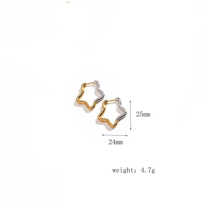sku-1-537间金五角星（2.5线径）
