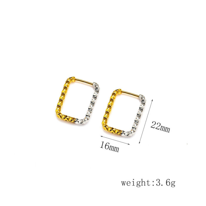 sku-2-537满天星长方形间金耳环