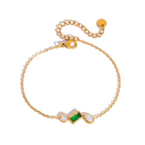 SLKN-08 Versatile multicolored zirconium titanium steel women's fashionable bracelet