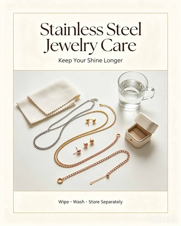Stainless Steel Jewelry Care Guide