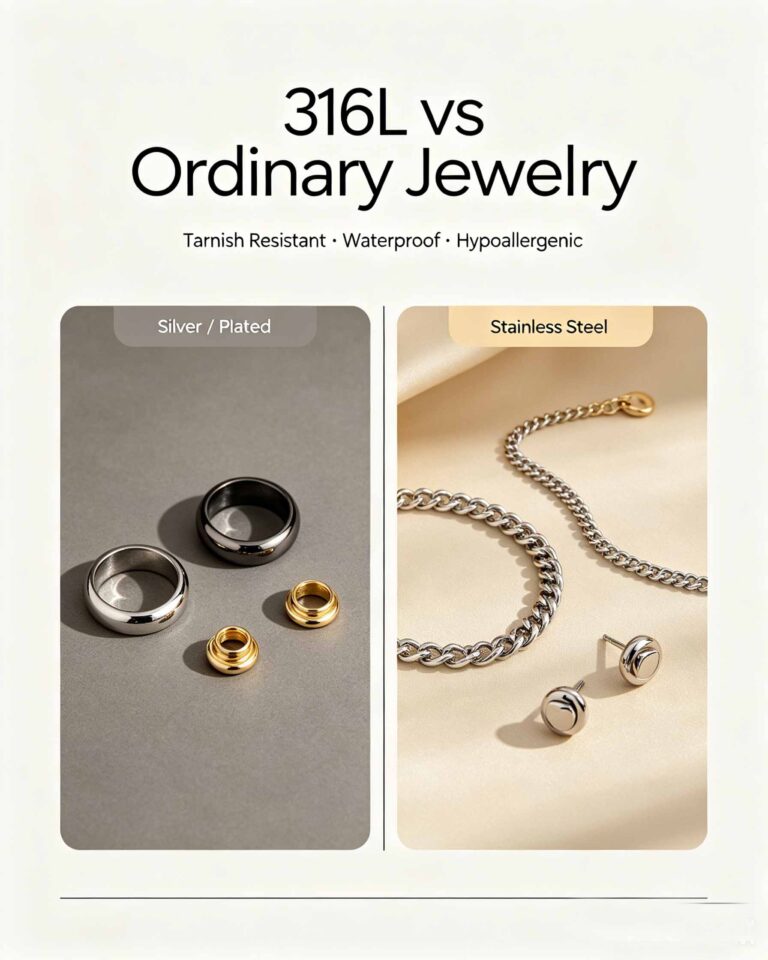 316L VS Ordinary Jewelry